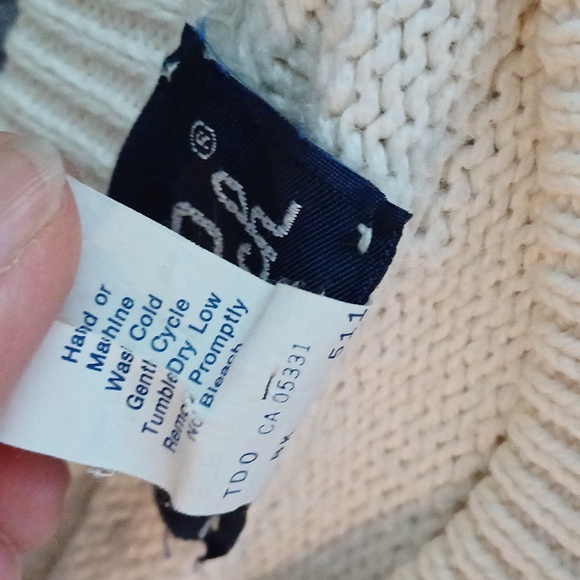 Woolrich mens vintage 100% cotton Crewneck Sweater red green natural Holiday M - Picture 12 of 15